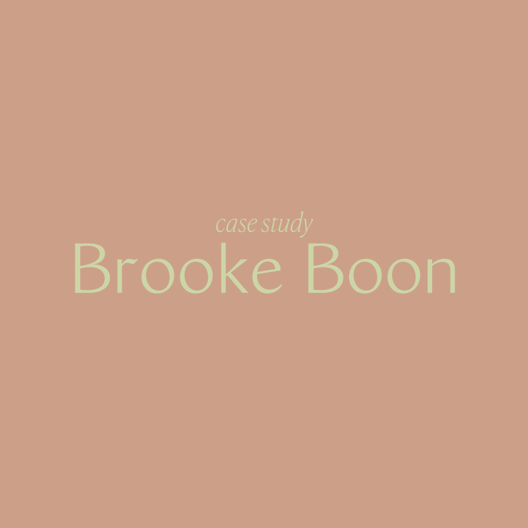Case Study: Brooke Boon
