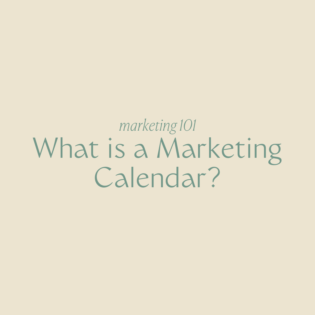 Marketing 101: What is a Marketing Calendar?