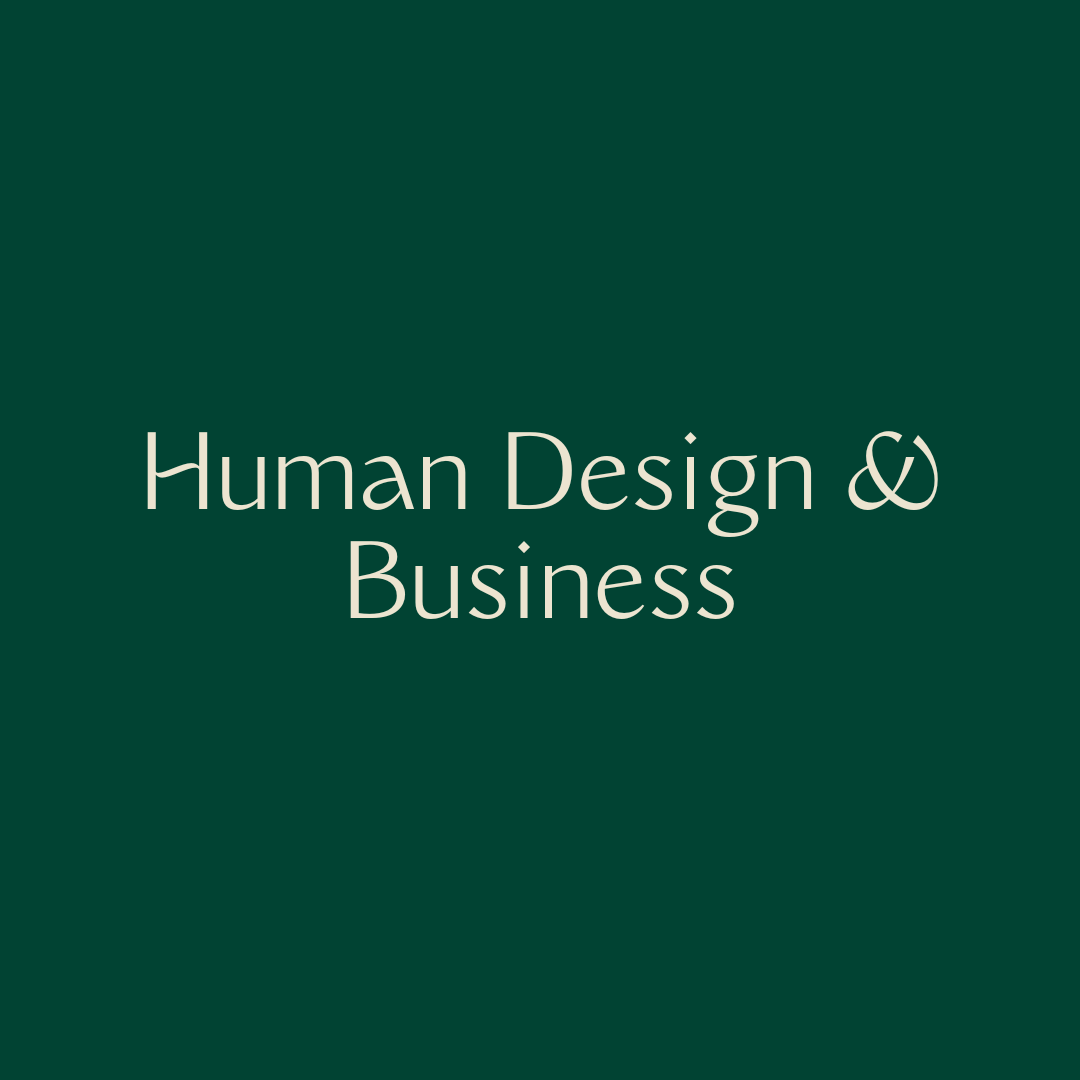 Human Design & Business