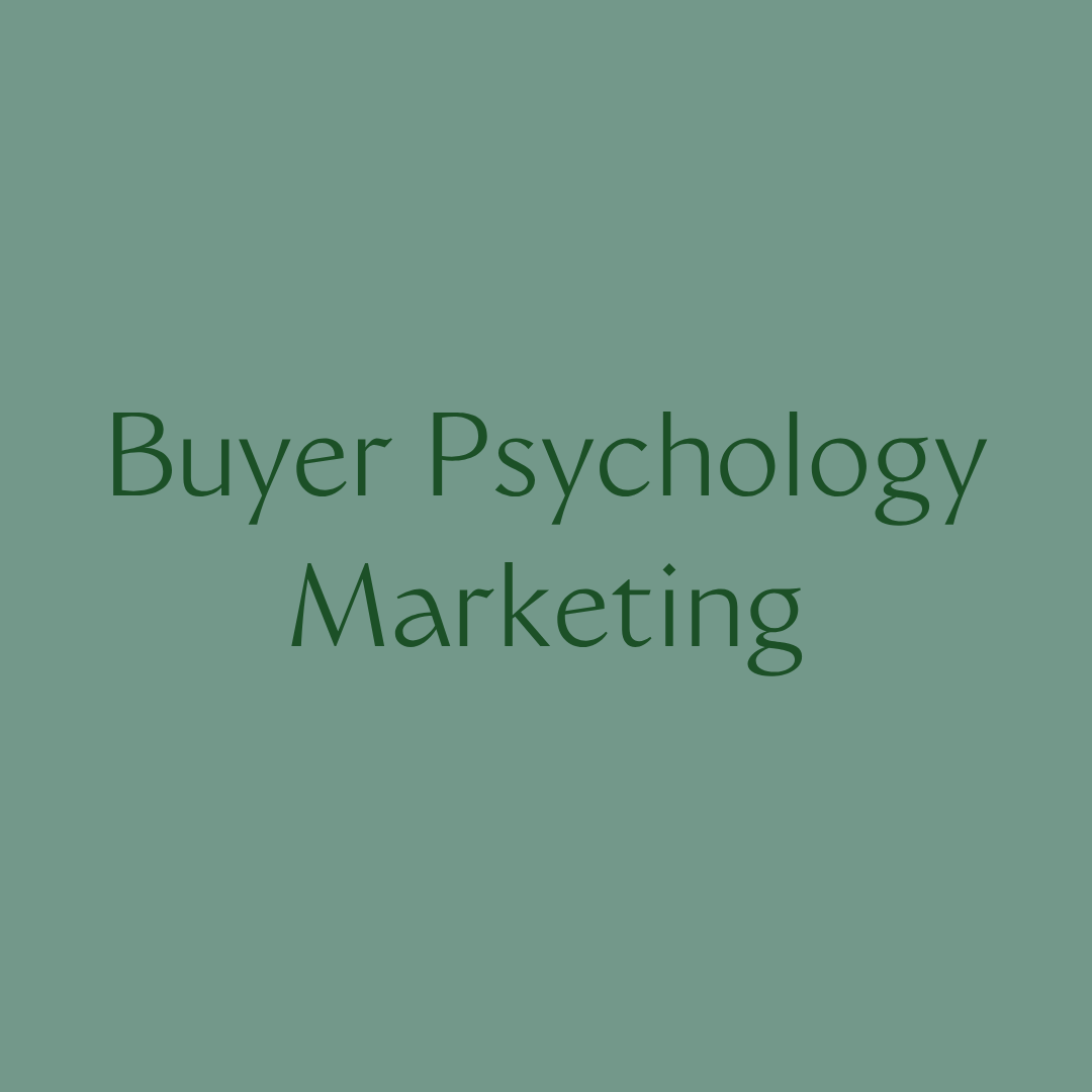 Buyer Psychology Marketing